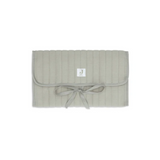 Tapis à langer nomade gaze de coton - Olive Green | JOLLEIN