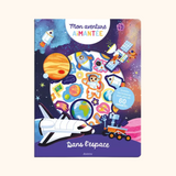 Livre "Mon aventure aimantée" - Dans l'espace | AUZOU