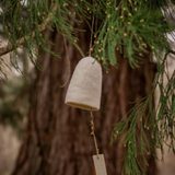Cloche à suspendre en feutrine - Naturelle M | MUSKHANE