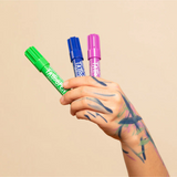 Feutre de tatouage temporaire "Tattoo pen" - Bleu foncé | NAILMATIC