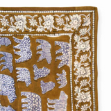 Small foulard Manika - "Ours" Tapenade | APACHES