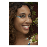 Paillettes bleues argentées "Touch the Sky" | PAILLETTES POMPETTES