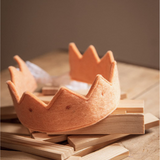 Couronne en feutre "Kumari" - Blush | MUSKHANE