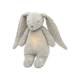 Peluche lapin coton bio - Gris | MOONIE