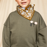 Small foulard Manika - "Ours" Tapenade | APACHES