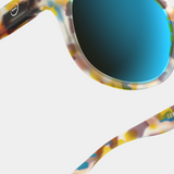 Lunettes de soleil "Junior #C" - Blue Tortoise Mirror | IZIPIZI