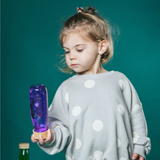 Bouteille sensorielle "Float" - Violet | PETIT BOUM