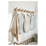 Gigoteuse d'été forme kimono gaze de coton rayé galet | BB&Co