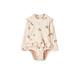 Maillot de bain body "Sille" - Peach / Sea shell | LIEWOOD