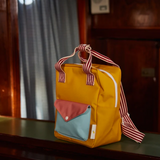 Petit sac à dos enfant "Enveloppe" - Submarine Yellow | STICKY LEMON