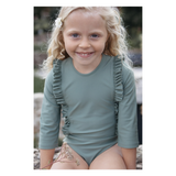 Maillot anti-UV - Les Petits Dorés | Body "Leone" kaki