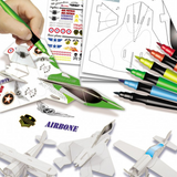 Maquettes Déco "Avions" | CRÉA LIGN'