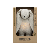 Peluche lapin coton bio - Gris | MOONIE
