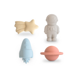 Lot de 4 jouets de bain - Space | MUSHIE