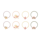 Lot de 8 élastiques - Flying Unicorn | MIMI & LULA