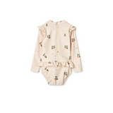 Maillot de bain body "Sille" - Peach / Sea shell | LIEWOOD