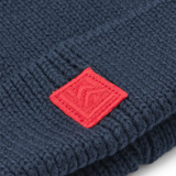 Bonnet "Ezra" en maille côtelée - Navy | LIEWOOD
