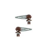 Duo de barrettes - Baby Choco | GOMMU