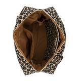 Sac à langer "Darcy" - Léopard Beige | RIVE DROITE