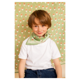 Small foulard Manika "Sorbet" Pistache | APACHES