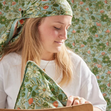 Foulard adulte "Meera" - Blue Green | BONHEUR DU JOUR