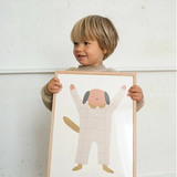 Affiche Albert A3 - Chien | PETIT PICOTIN