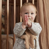 Attache tétine - Ourson biscuit | JOLLEIN