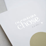 Carte à gratter - Veux-tu être marraine ? | ZAKUW