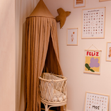 Ciel de lit 245 cm - Biscuit | JOLLEIN