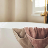 Cape de bain éponge - 75 x 75 cm - "Miffy Jacquard" Beige | JOLLEIN