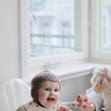 Duo de mini cuillères d'apprentissage - Blush / Sable | MUSHIE