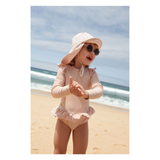 Maillot de bain body "Sille" - Pale Tuscanny / Crème de la crème | LIEWOOD