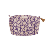 Grande trousse de toilette "Jaya" - Violine | BONHEUR DU JOUR