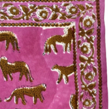 Small foulard Manika - "Bengale" Fuchsia | APACHES