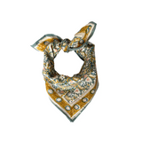 Foulard enfant "Absynthe" - Blue Green | BONHEUR DU JOUR