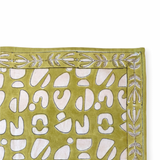 Big foulard Latika - "Artistic" Anis | APACHES
