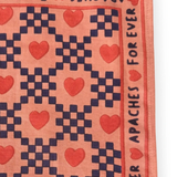 Small foulard Manika - "Amor" Rust | APACHES