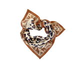 Small foulard Dupitta - "Felinda" Rust | APACHES
