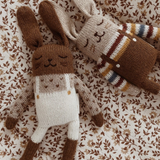 Doudou lapin - Salopette écrue | MAIN SAUVAGE