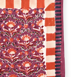 Small foulard Manika - "Cactus" Cherry | APACHES