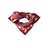 Small foulard Manika - "Cactus" Cherry | APACHES