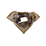 Small foulard Manika - "Coeur" Tapenade | APACHES