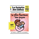 Livre Sensoriel - Journal en Tissu | La gazette des bébés - Papa