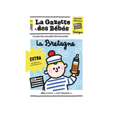 Livre Sensoriel - Journal en Tissu | La gazette des bébés - La Bretagne