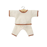 Ensemble jogging en nid d'abeille mastic | MINIKANE