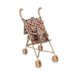 Poussette poupée Konges Sløjd | Coeurs Multicolores