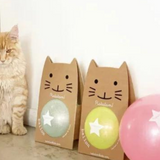 Ballon 22cm chat - Bleu | RATATAM