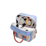 Sac à dos maternelle Sticky Lemon | Petit - Rayures cloud blue et beige